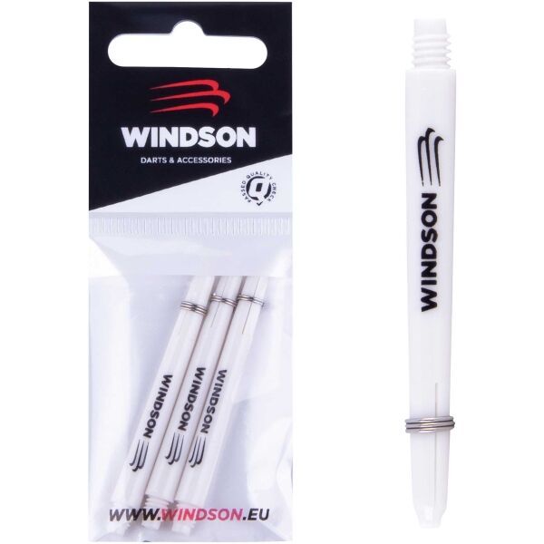 Windson Windson NYLON SHAFT MEDIUM 3 KS Комплект допълнителни алуминиеви накрайници, прозрачно, размер