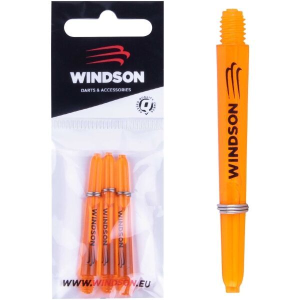 Windson Windson NYLON SHAFT SHORT 3 KS Комплект допълнителни алуминиеви накрайници, оранжево, размер