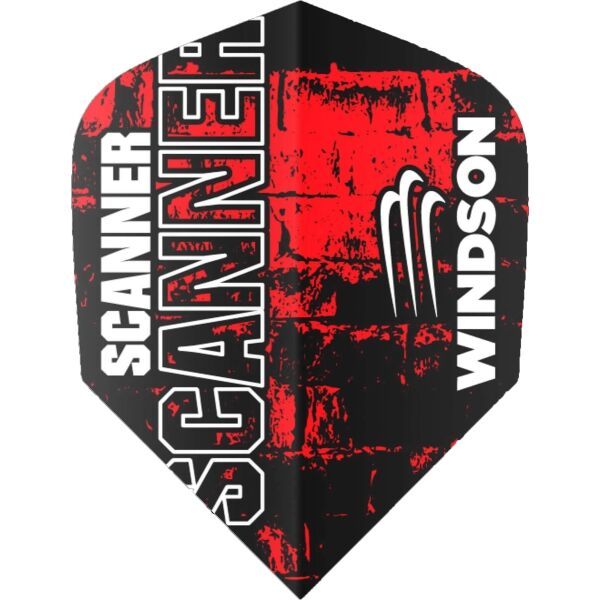 Windson Windson SCANNER 150 M 3 KS Перца за дартс стрелички, червено, размер