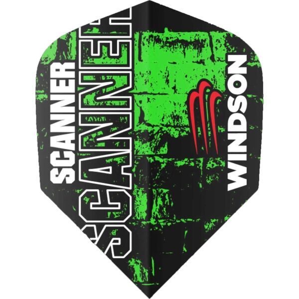 Windson Windson SCANNER 150 M 3 KS Перца за дартс стрелички, зелено, размер