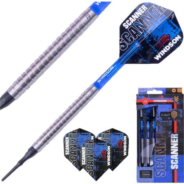 Windson Windson SCANNER 18 G Комплект волфрамови стрелички с пластмасови накрайници, микс, размер
