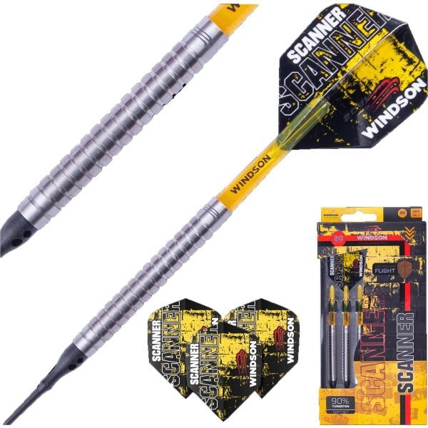 Windson Windson SCANNER 20 G Комплект волфрамови стрелички с пластмасови накрайници, микс, размер