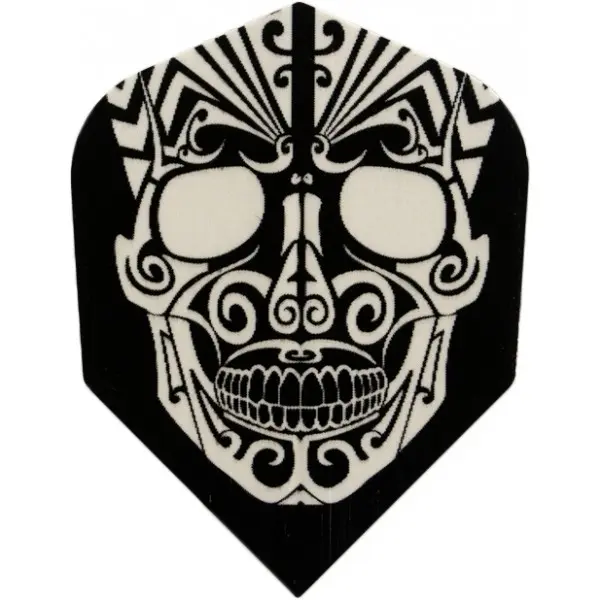 Windson Windson SKULL PLAST 3 KS Перца за дартс стрелички, стандартни, бяло, размер