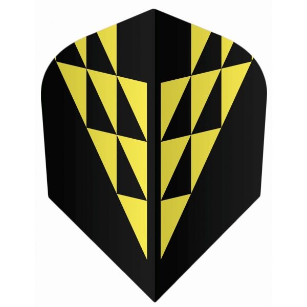 Windson Windson SPIKES BLACK Перца за дартс стрелички, жълто, размер