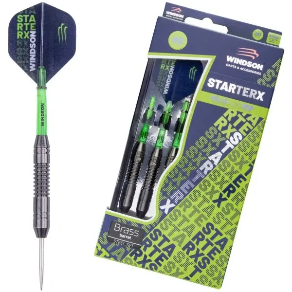 Windson Windson STARTER X 20 G Стрелички за дартс със стоманен връх, сребърно, размер
