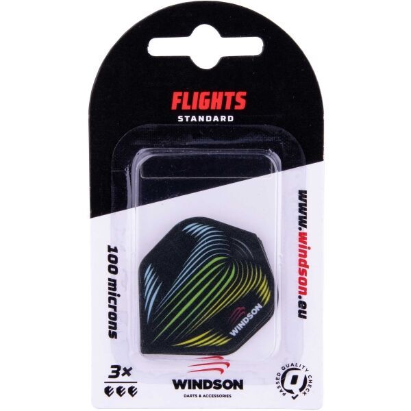 Windson Windson STRIPES Комплект от три перца за стрелички, черно, размер
