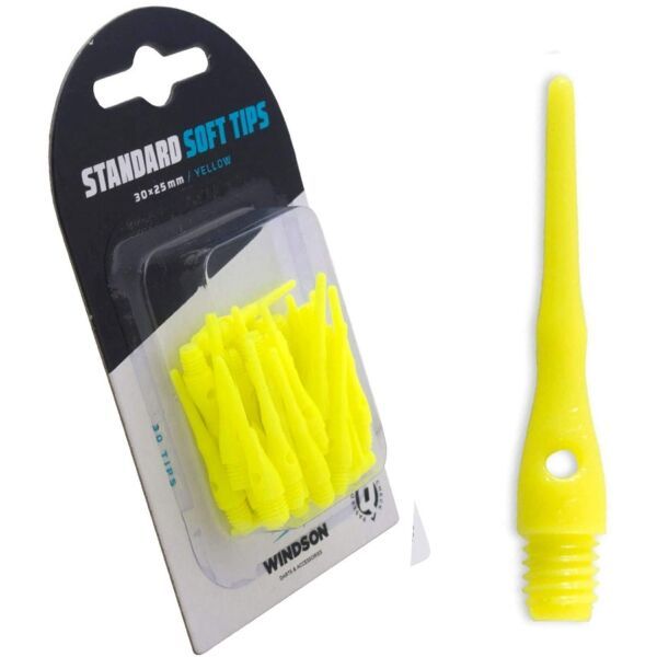 Windson Windson Windson HROTY SOFT 25 мм - 30 бр. Връхчета, жълто, размер