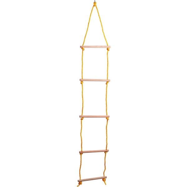 WOODY WOODY ROPE LADDER (do 50 kg) Въжена стълба, жълто, размер