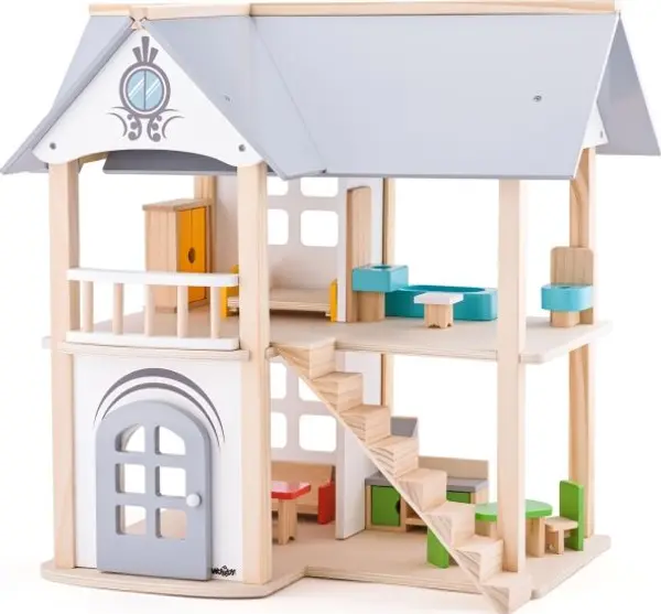 WOODY WOODY VILA ISABELLE Къща за кукли, микс, размер