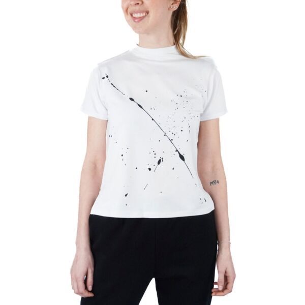 XISS XISS SPLASHED Дамска тениска, бяло, размер L/XL