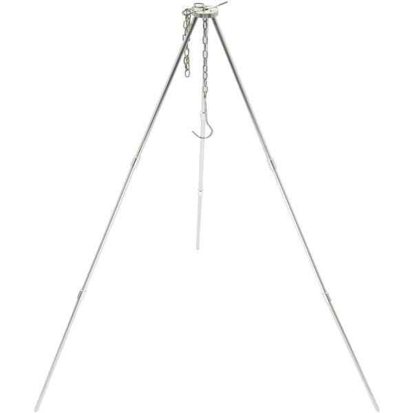 YATE YATE TROJNOŽKA NA KOTLÍK Стойка с три крака за котле, сребърно, размер os