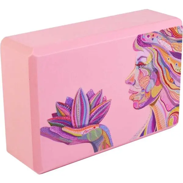 YOGGYS YOGGYS LOTUS BLOSSOM Блок за тренировки, розово, размер