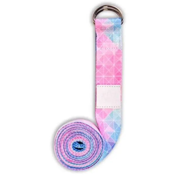 YOGGYS YOGGYS STRETCHING STRAP DIAMONDS Пристягащ колан, микс, размер