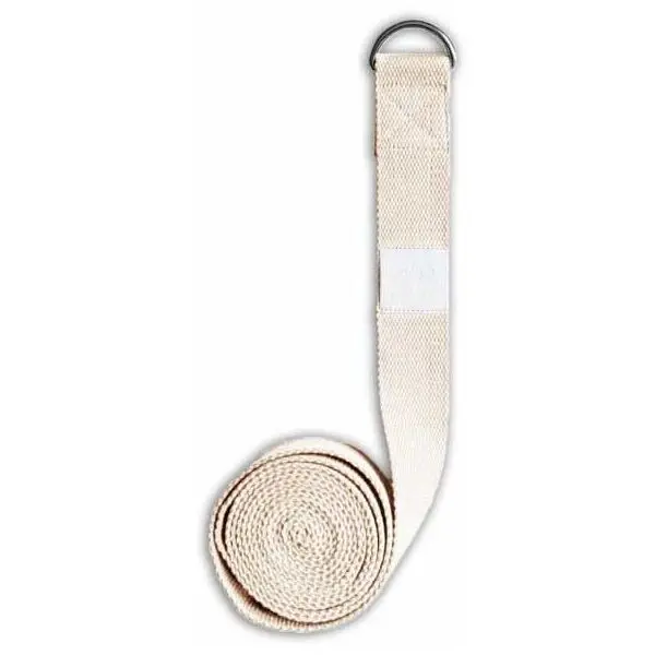 YOGGYS YOGGYS STRETCHING STRAP Пристягащ колан, бежово, размер