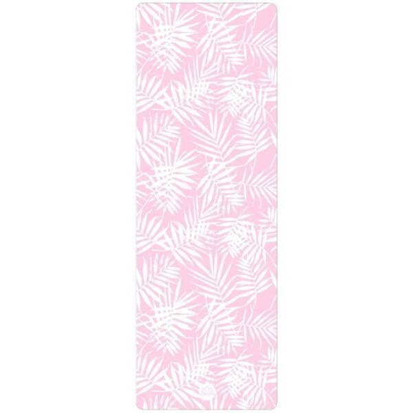 YOGGYS YOGGYS TRAVEL YOGA MAT 1 MM PINK TROPICAL Постелка за йога при пътувания, розово, размер