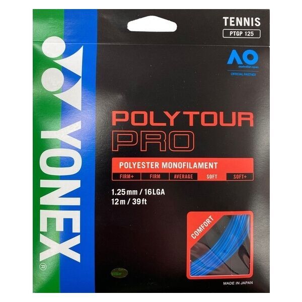 Yonex Yonex POLY TOUR PRO 125 Тенис кордаж, синьо, размер