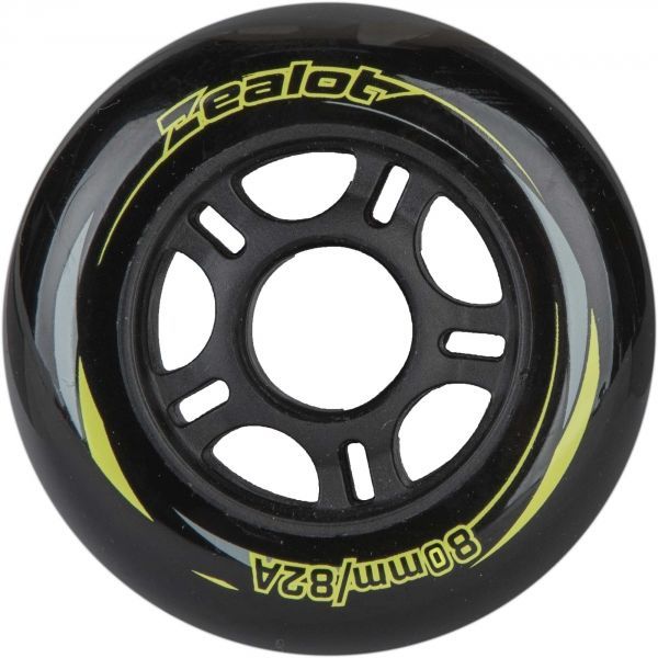 Zealot Zealot 80-82A WHEELS 4PACK Колела за ролкови кънки, черно, размер