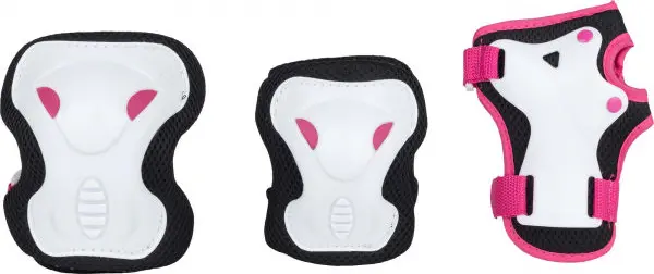 Zealot Zealot PROTECTOR SET Комплект протектори за каране на ролери, бяло, размер