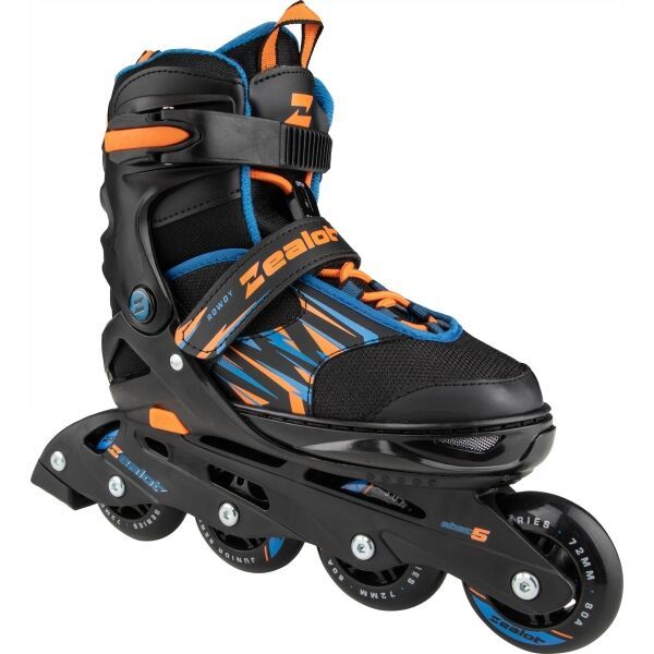 Zealot Zealot ROWDY Юношески ролери, черно, размер