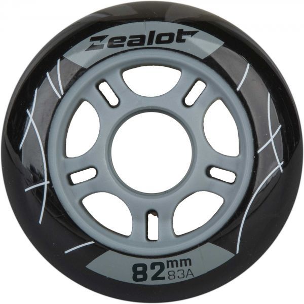 Zealot Zealot 82-83A WHEELS 4PACK Комплект  от меки предпазители  за кънки, черно,сиво, размер