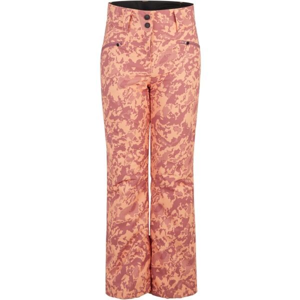 Ziener Ziener ALIN Ски панталони за момичета, цвят сьомга, размер