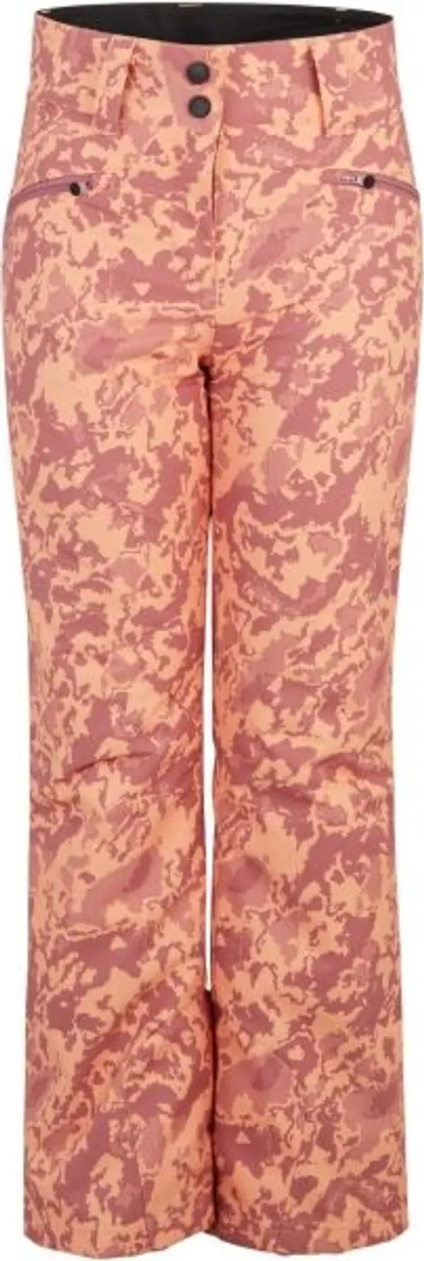 Ziener Ziener ALIN Ски панталони за момичета, цвят сьомга, размер