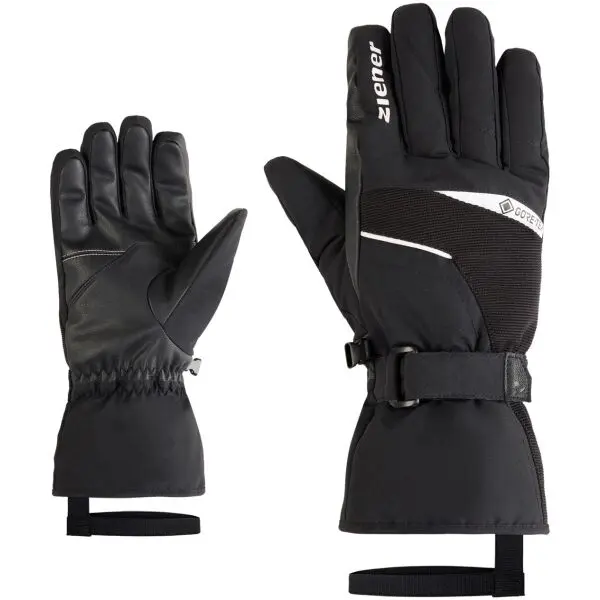 Ziener Ziener GALERIUS-Z GTX Мъжки ски ръкавици, черно, размер