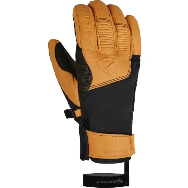 Ziener Ziener GANZENBERG AS AW Ски ръкавици, кафяво, размер