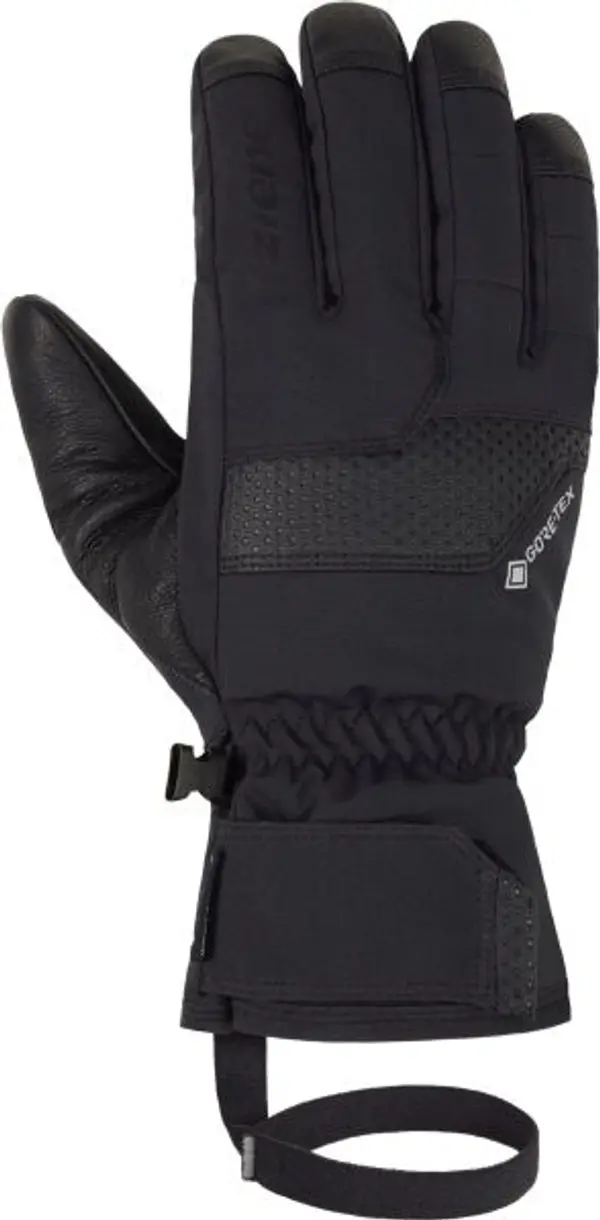 Ziener Ziener GENIRO GTX Мъжки скиорски ръкавици, черно, размер