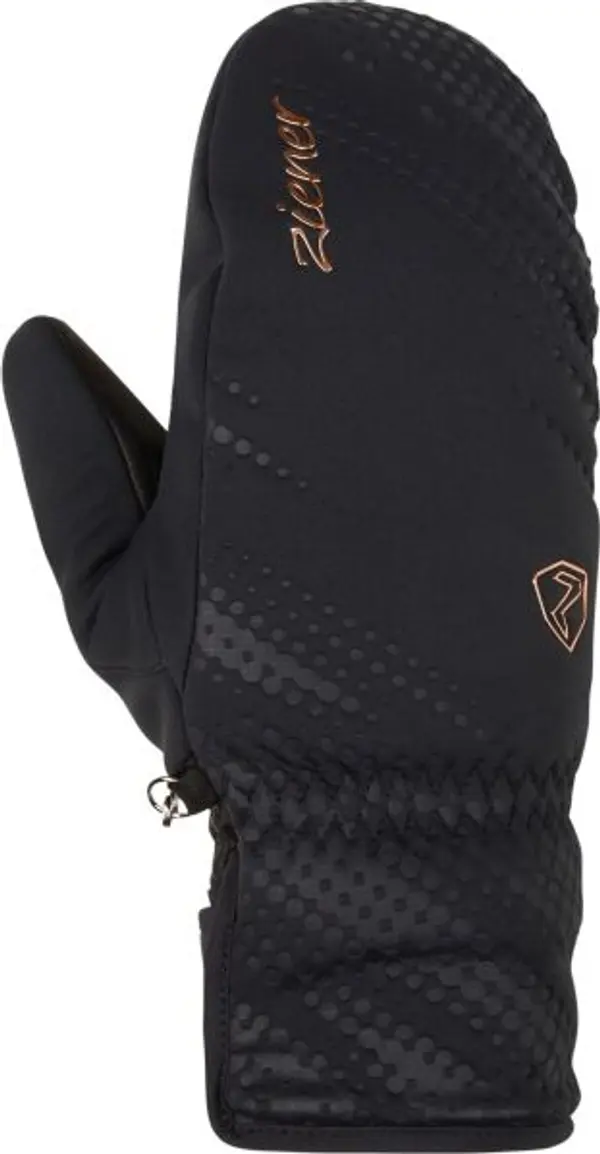 Ziener Ziener KAROIA Дамски ски ръкавици, черно, размер