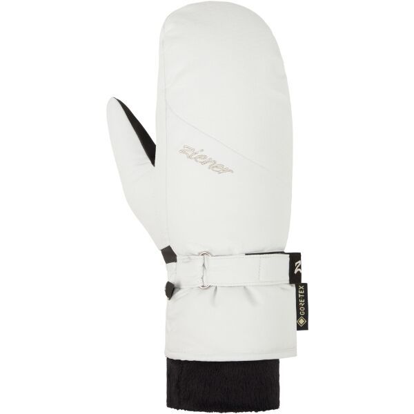 Ziener Ziener KLAIRO GTX Дамски ски ръкавици, бяло, размер