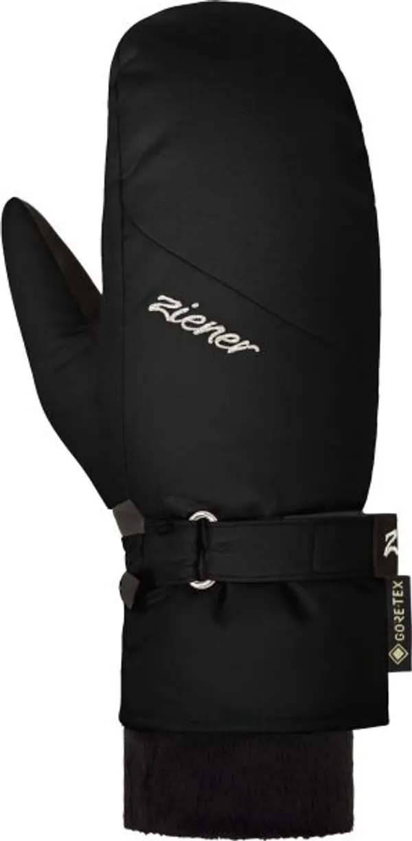 Ziener Ziener KLAIRO GTX Дамски ски ръкавици, черно, размер