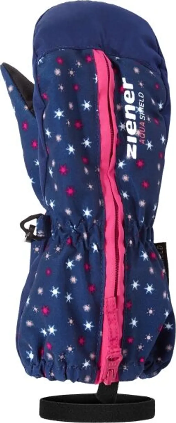 Ziener Ziener LANGELO AS KIDS Детски ски ръкавици, тъмносин, размер