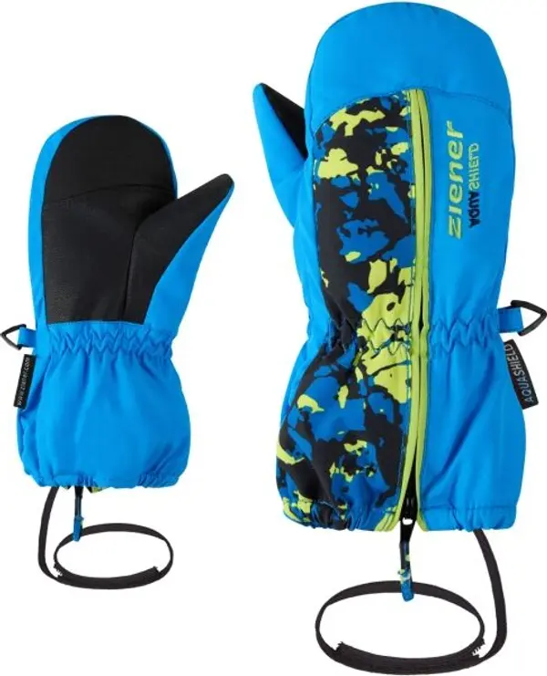 Ziener Ziener LANGELO-Z AS MINIS Детски ски ръкавици тип лапа, синьо, размер