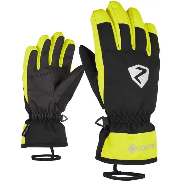 Ziener Ziener LARINO GTX JR Детски ръкавици, черно, размер