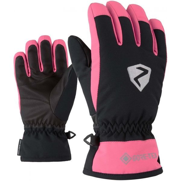 Ziener Ziener LARINO GTX JR Детски ръкавици, черно, размер