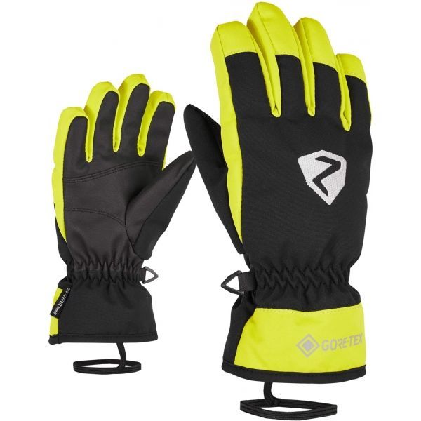 Ziener Ziener LARINO GTX JR Детски ръкавици, черно, размер