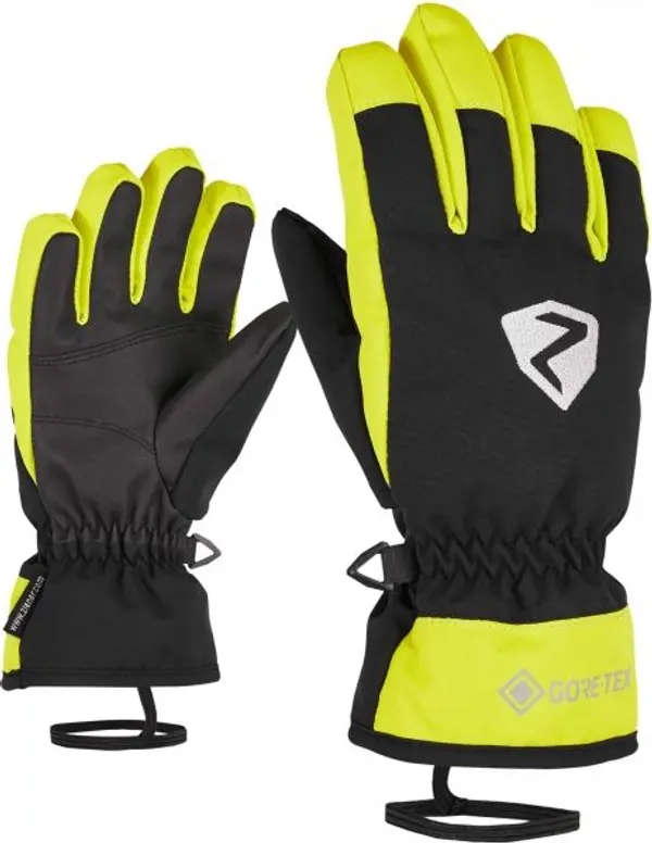 Ziener Ziener LARINO GTX JR Детски ръкавици, черно, размер