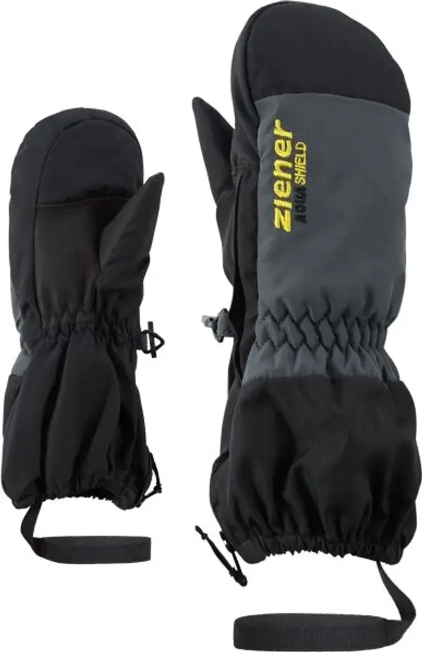 Ziener Ziener LEVI AS KIDS Детски ски ръкавици, черно, размер