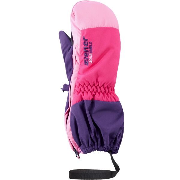 Ziener Ziener LEVI AS KIDS Детски ски ръкавици, розово, размер