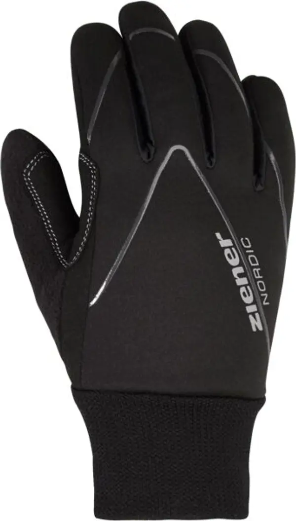Ziener Ziener UNICO JR Детски ръкавици за ски бягане, черно, размер