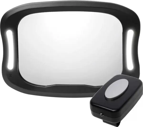 ZOPA ZOPA MIRROR Огледало с LED осветление, черно, размер