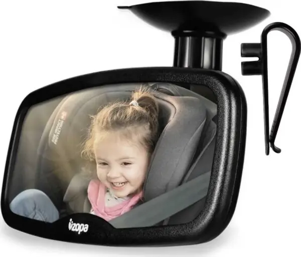 ZOPA ZOPA SMALL MIRROR Малко огледало за обратно виждане, черно, размер