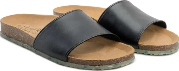 ZOURI ZOURI WAVE Дамски чехли, черно, размер