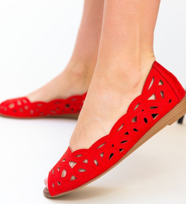 Botinelli Балерини Maleha Червени