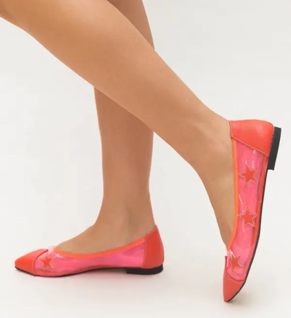 Exist Shoes Балерини Star Розов