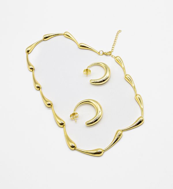 ANSTIL Бижута Lakrima Златни