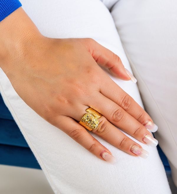 ANSTIL Бижута Lione Златни