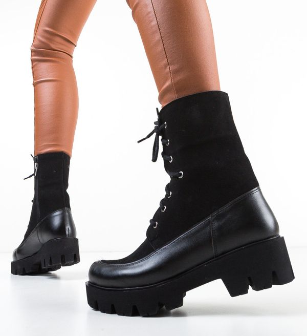 Exist Shoes Боти Alabina 2 Черни