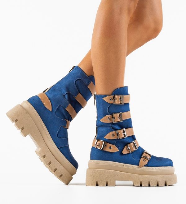 Wow Shoes Боти Asole 2 Сини